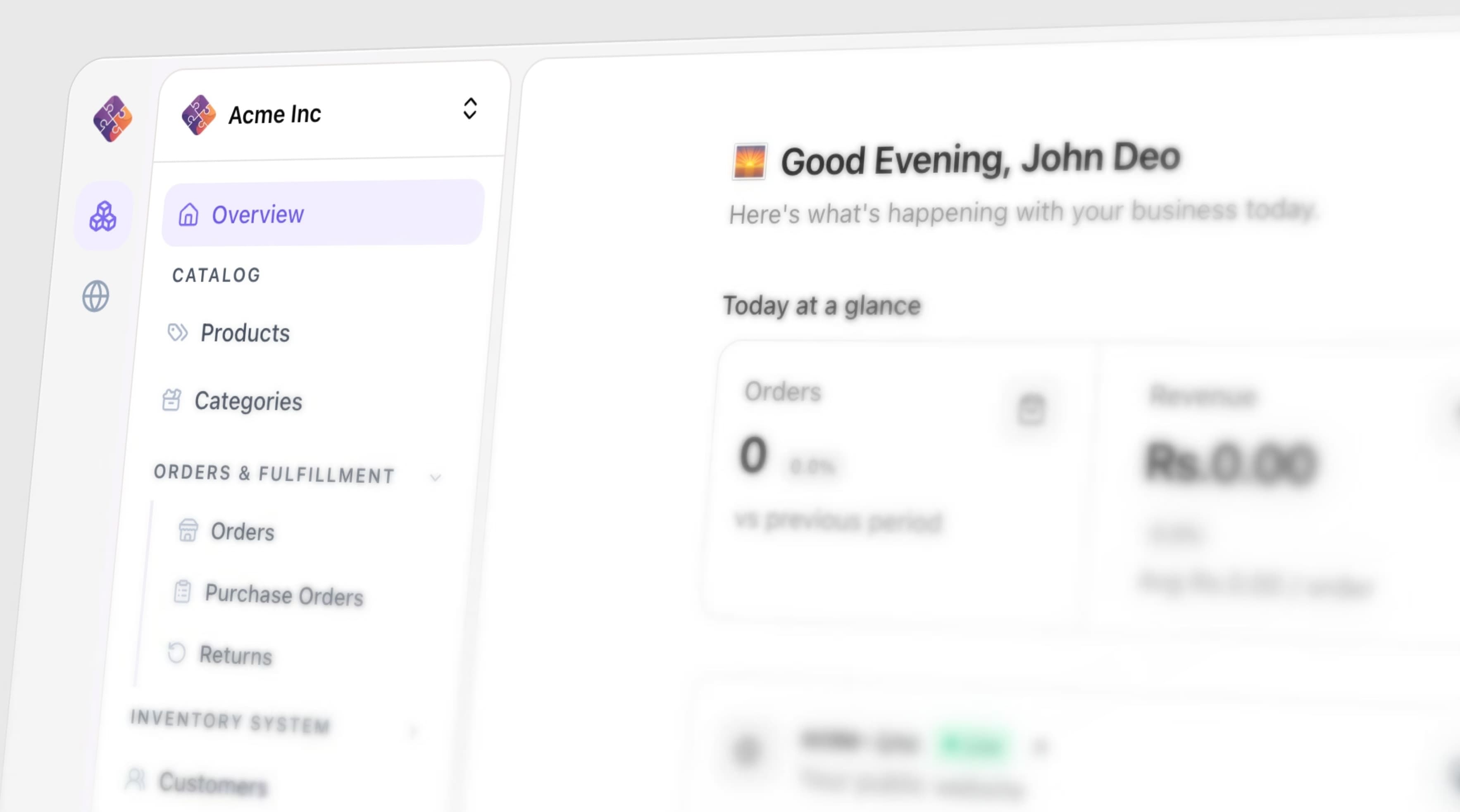 Klynto dashboard — live overview